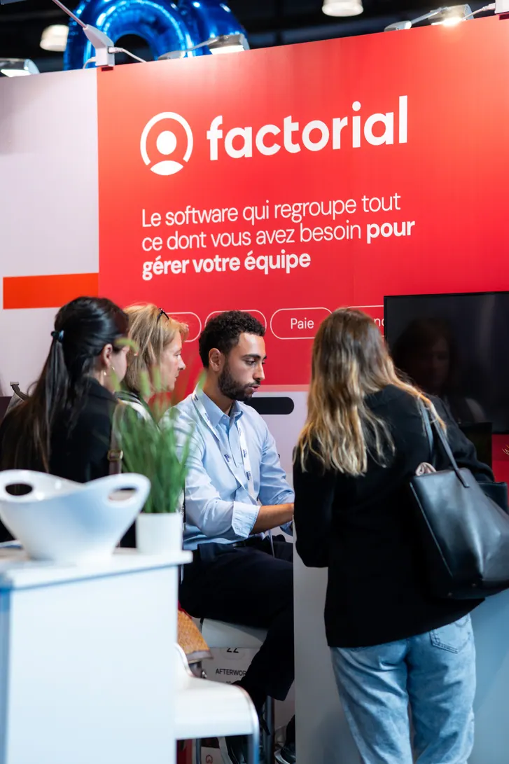 Stand Factorial pendant un salon professionnel