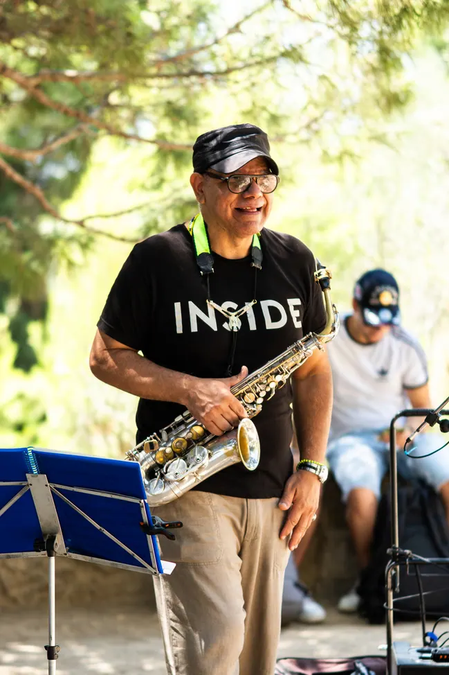 Saxophoniste de rue